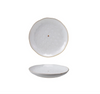 Debossed Stoneware Plate & Gold Electroplating