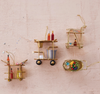 Metal Bar Cart Ornament | 4 Styles