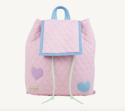 Bitty Backpack | Palm Beach Pink | Quilted