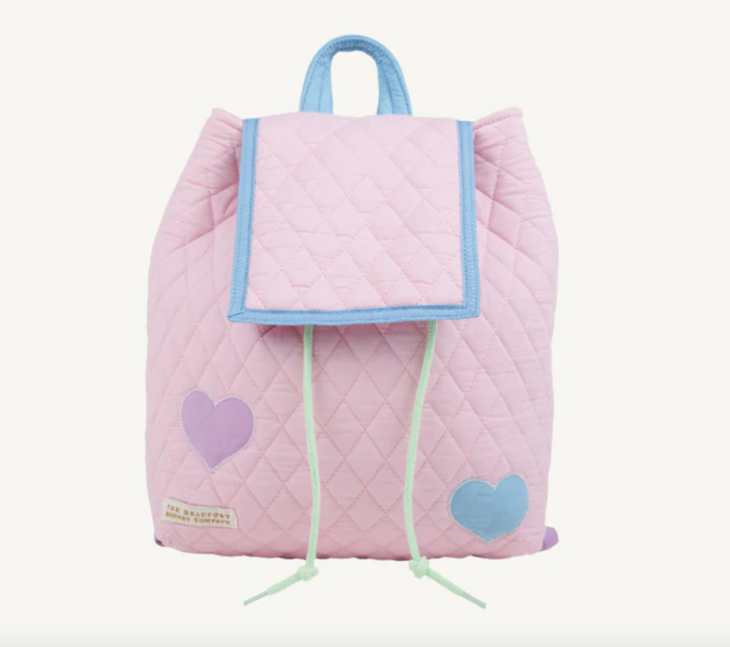 Bitty Backpack | Palm Beach Pink | Quilted