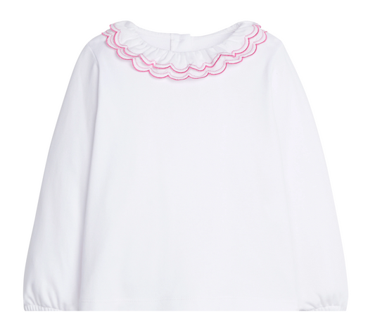 Double London Blouse | Hot Pink