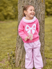 Intarsia Sweater | Hot Pink Bow