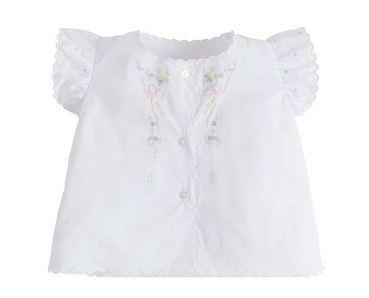 Tea Blouse | Bow & Flower