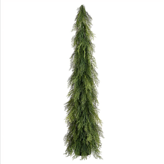 65" Ultimate Deluxe Mixed Cedar Cone Top Tree