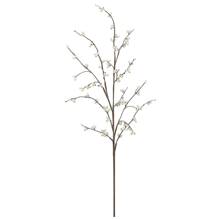 48" Iced Berry Spray White