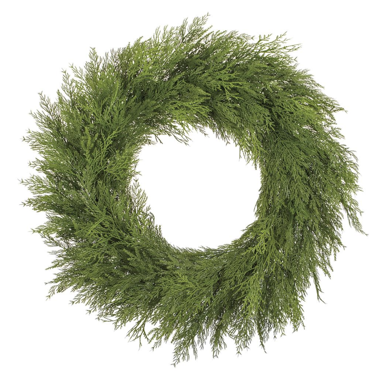 35" Ultra Deluxe Mixed Cedar Wreath