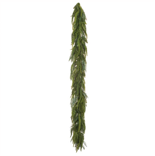 6' Soft PE Cedar Mix Pine Garland