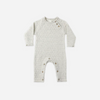 Cozy Heather Knit Jumpsuit | Blue