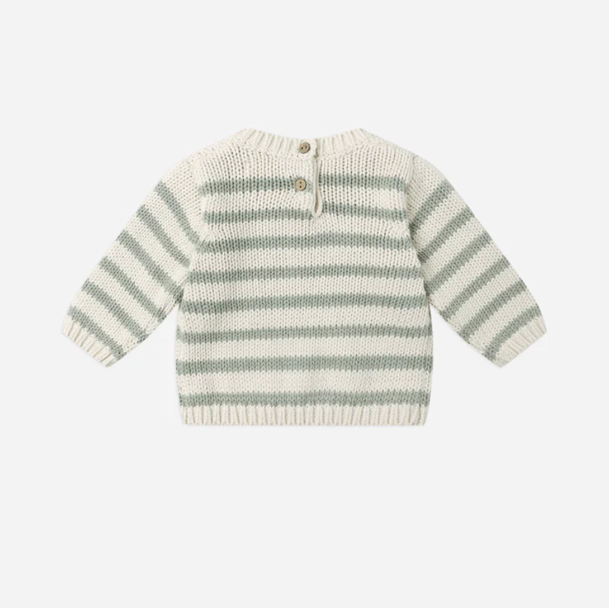 Rex Sweater | Fern Stripe
