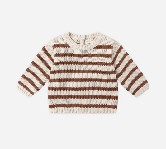 Rex Sweater | Cedar Stripe