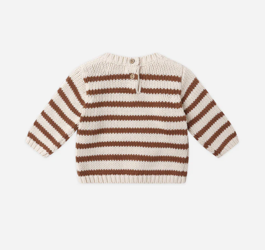 Rex Sweater | Cedar Stripe