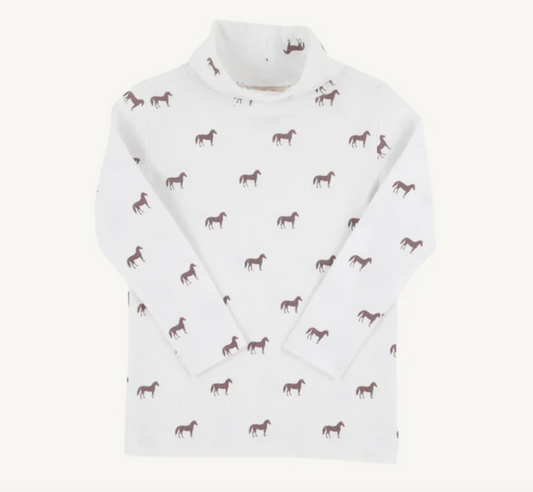 Tatum's Turtleneck Shirt | Henry Clay Horses