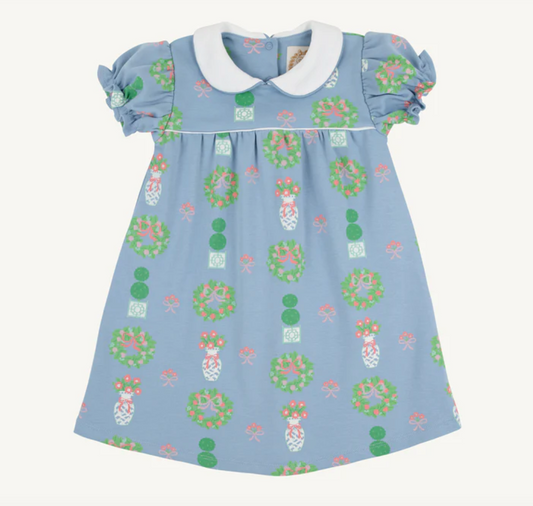 Holly Day Dress | Pima | Topiaries and Tangerines