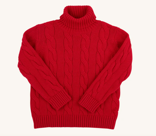 Townsend Turtleneck Sweater | Richmond Red