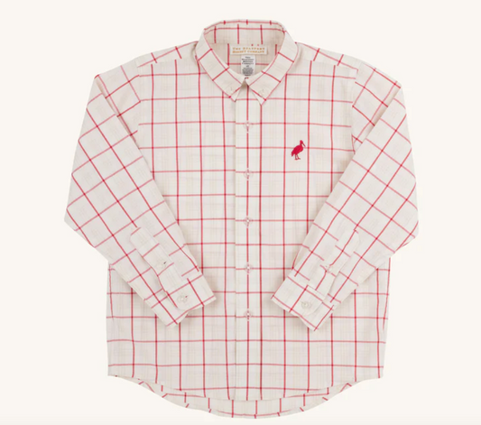 Dean's List Dress Shirt | Oak Park Plaid
