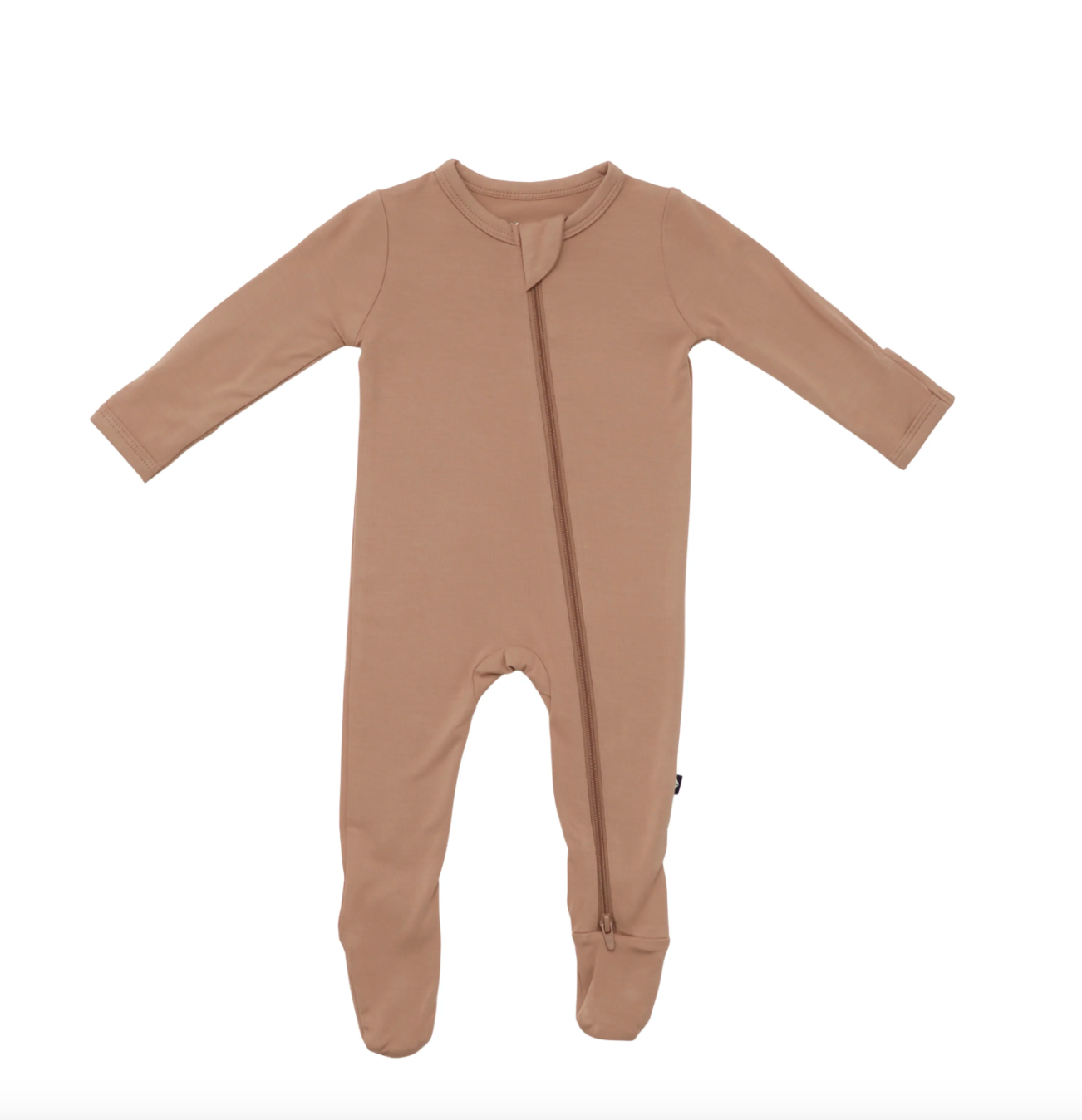 Zippered Footie | Latte
