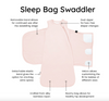 Sleep Bag Swaddler | Blush