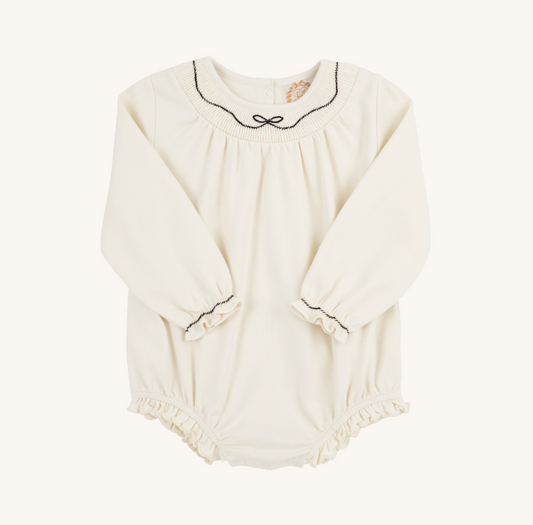Long Sleeve Bridget Bubble | Palmetto Pearl/Newport Night