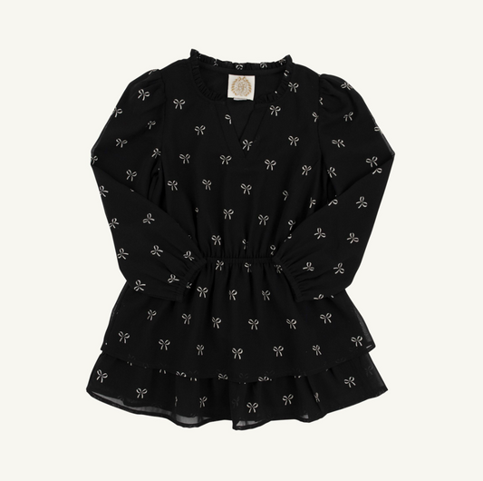 Long Sleeve Mary Price Party Dress | I Believe in Bows (Newport Night)