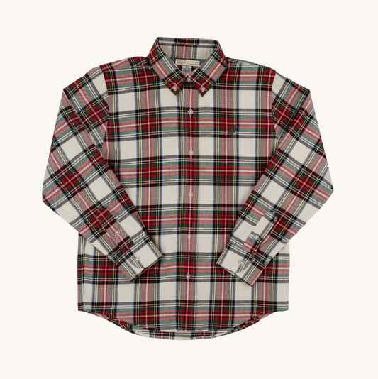 Dean's List Dress Shirt | Charlie Place Plaid/Grandison Rd Gray