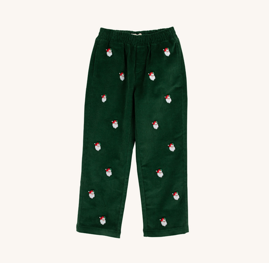 Critter Sheffield Pants Corduroy | Grier Green/Nantucket Navy/Santa