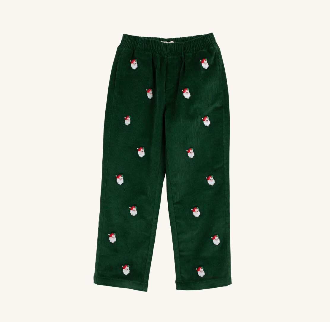 Critter Sheffield Pants Corduroy | Grier Green/Nantucket Navy/Santa