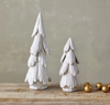 Handmade Stoneware Tree, Reactive Glaze | White | Large