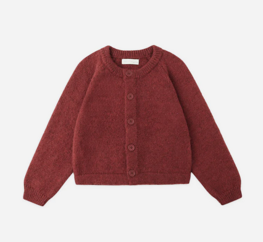Fuzzy Cardigan | Ruby