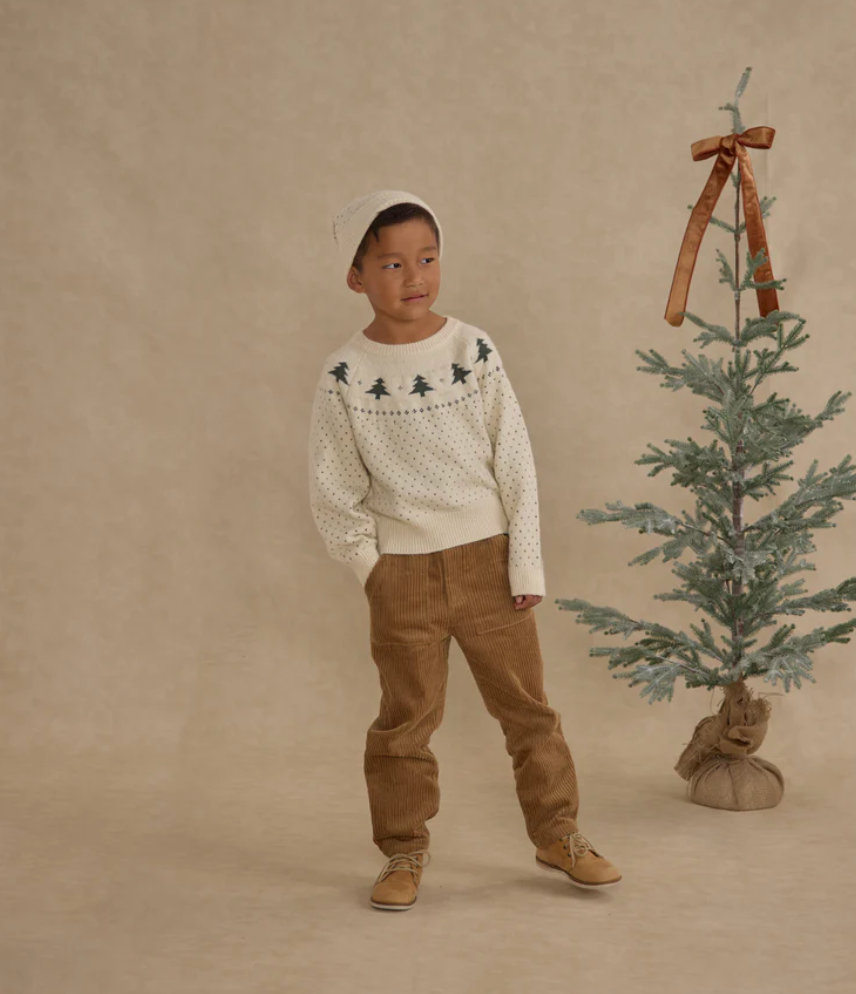 Fair Isle Sweater |  Trees
