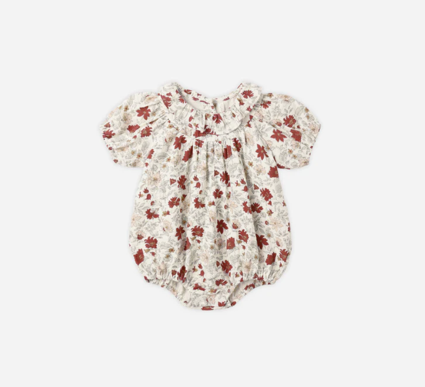 Lula Romper | Holiday Floral