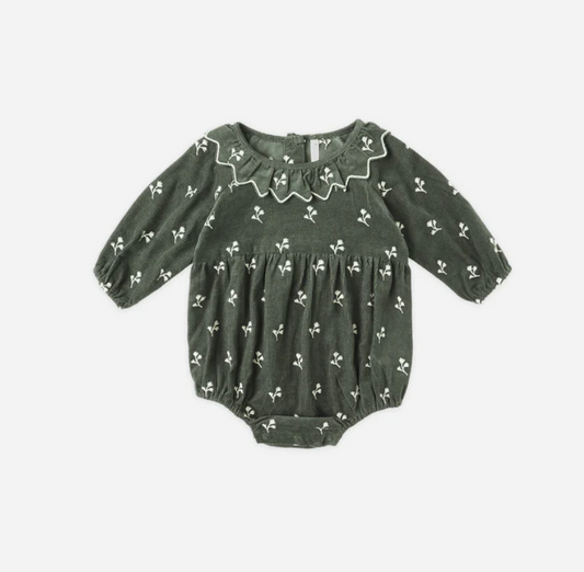 Freya Romper | Blossom Embroidery