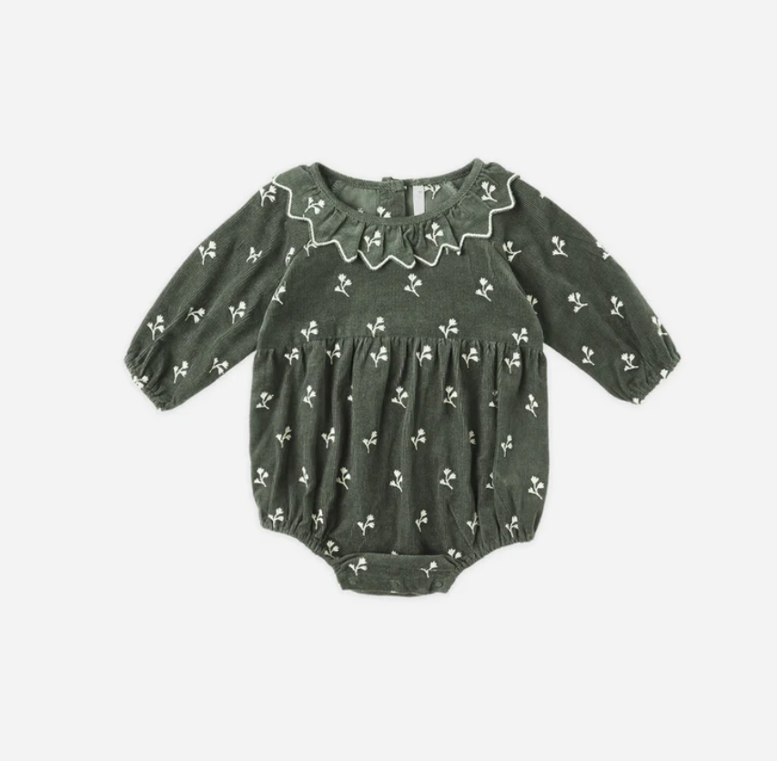 Freya Romper | Blossom Embroidery