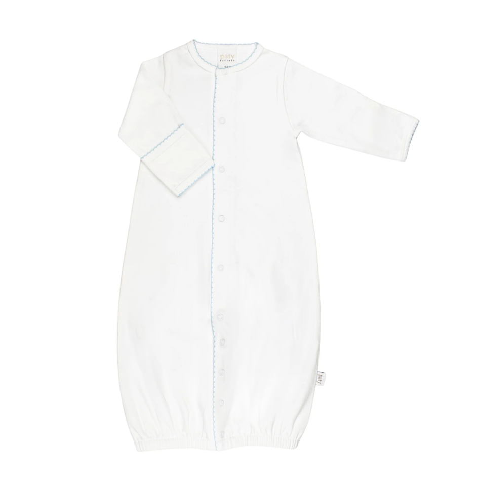 Organic Cotton Interlock Converter | Blue