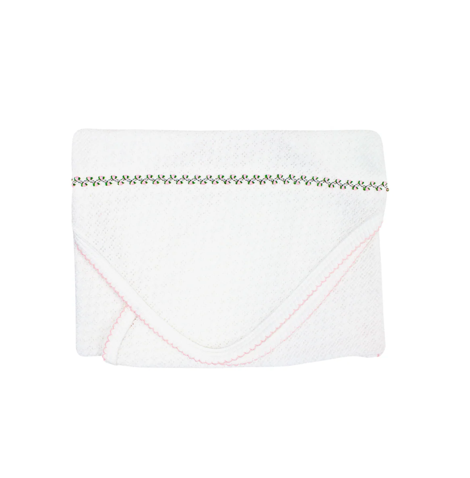 Ruth Receiving Blanket | Pink