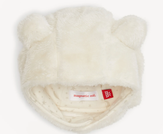 Minky Bear Hat | Cloud
