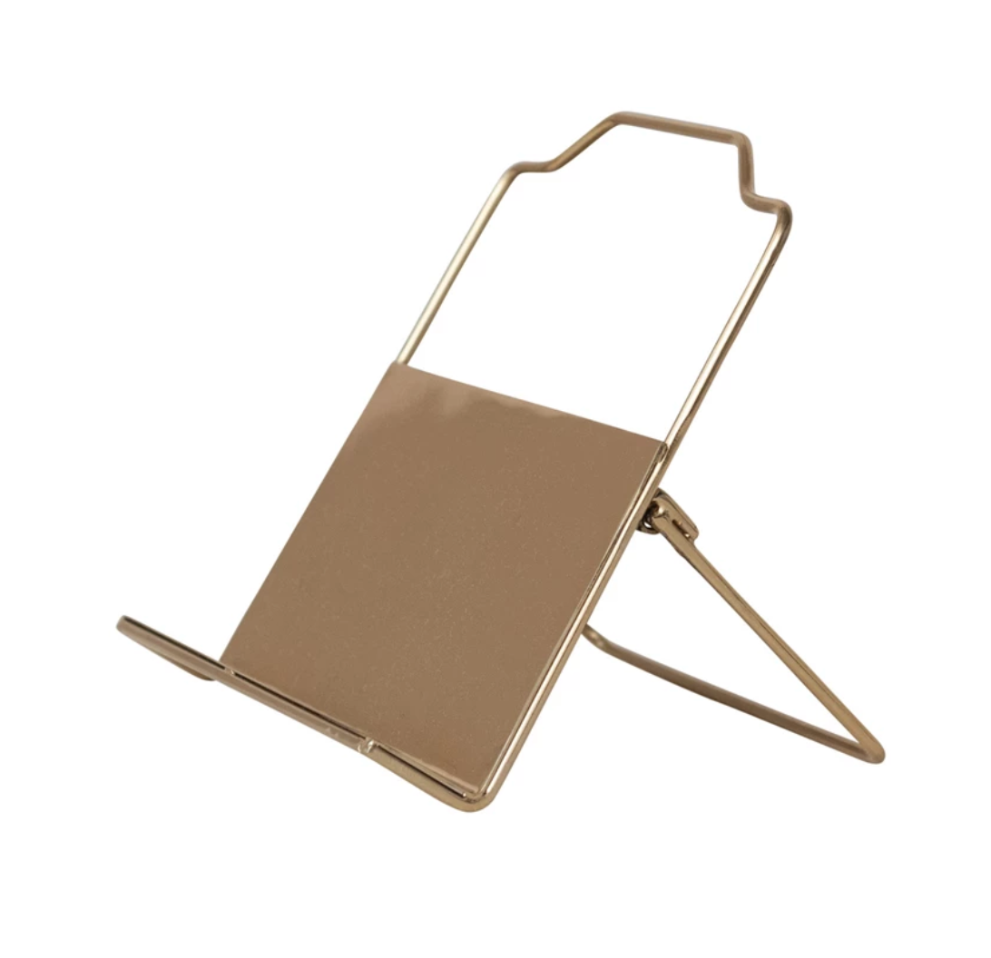 Metal Book Holder | Gold