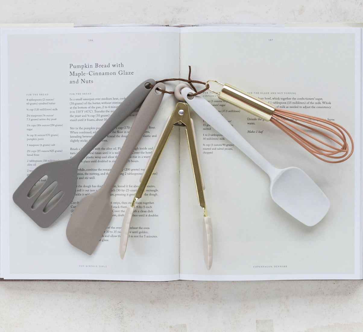 Silicone & Metal Mini Kitchen Tools | Set of 5