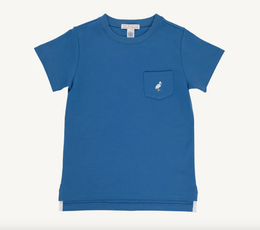 Carter Crewneck | Wood Boat Blue