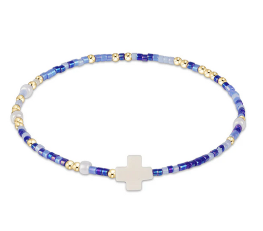 egirl Hope Unwritten Signature Cross Bracelet | Is a Smurf’s Butt Blue?