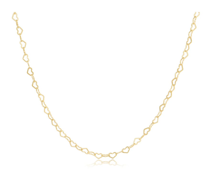 15” Choker Love Chain