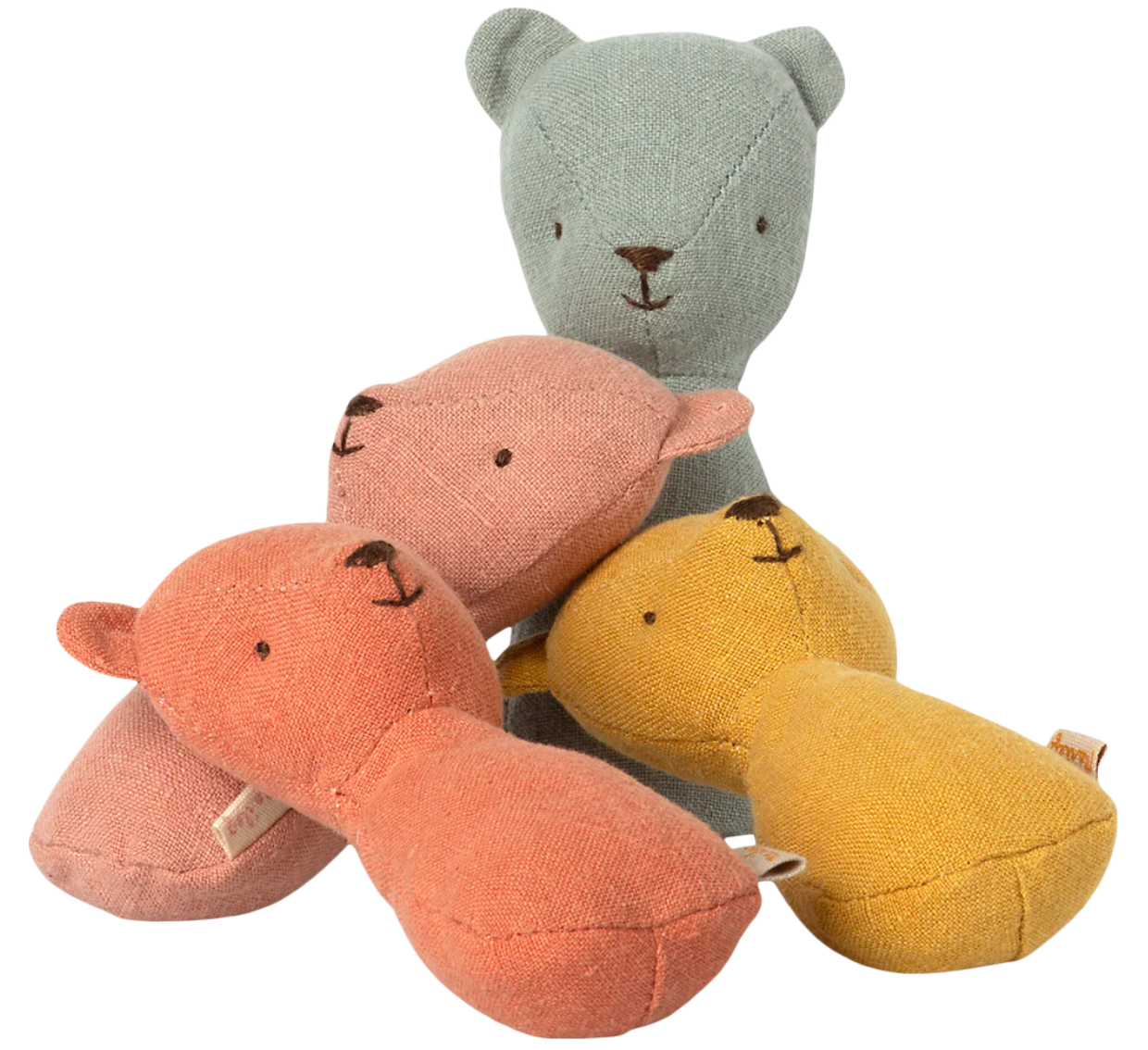 Teddy Rattle | Assorted Colors