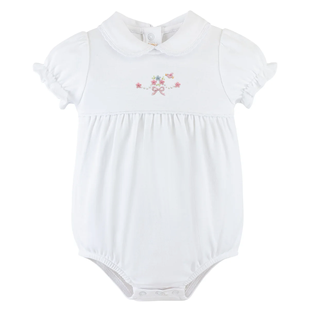 Sweet Bows Bubble with Round Collar