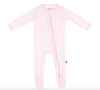 Zippered Romper | Small Sakura Stripe