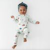 Zippered Romper | City Vehicles