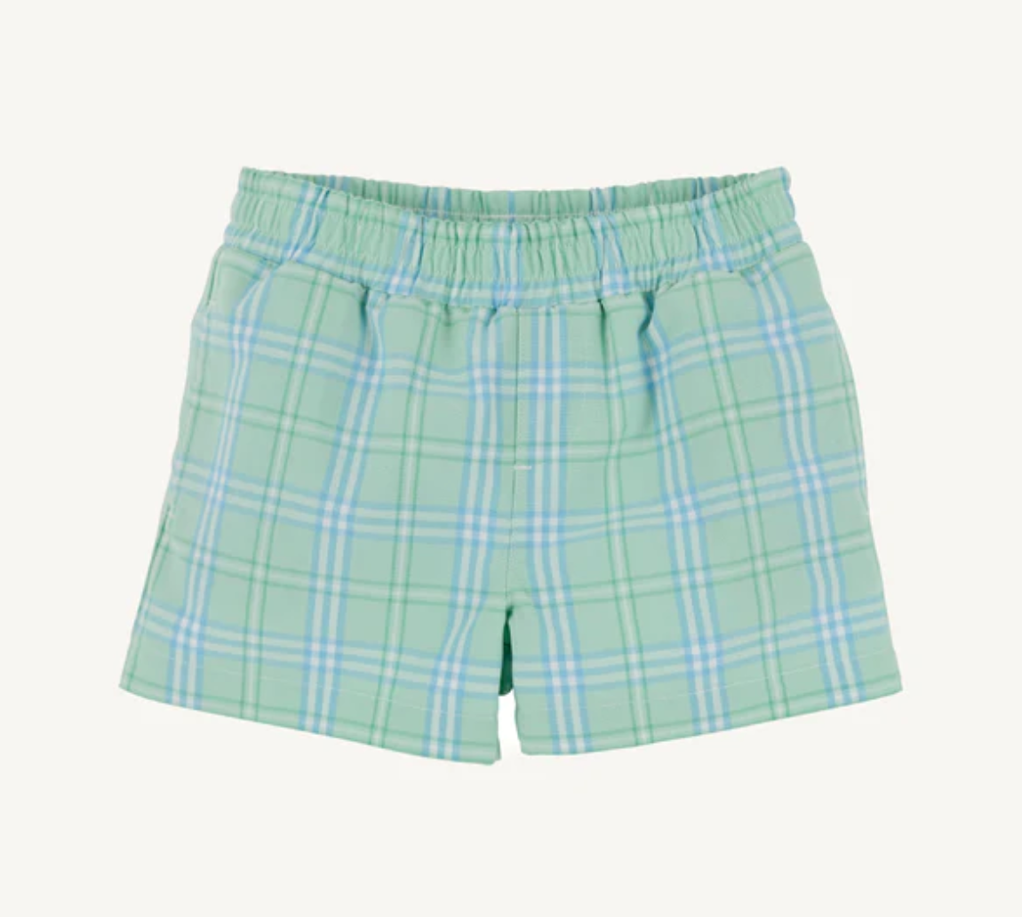 Sheffield Shorts | Pelham Bay Plaid (Green)