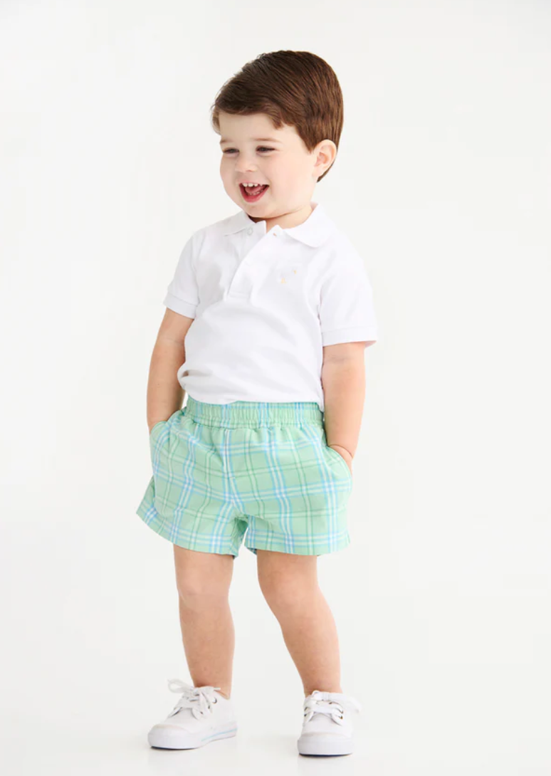 Sheffield Shorts | Pelham Bay Plaid (Green)