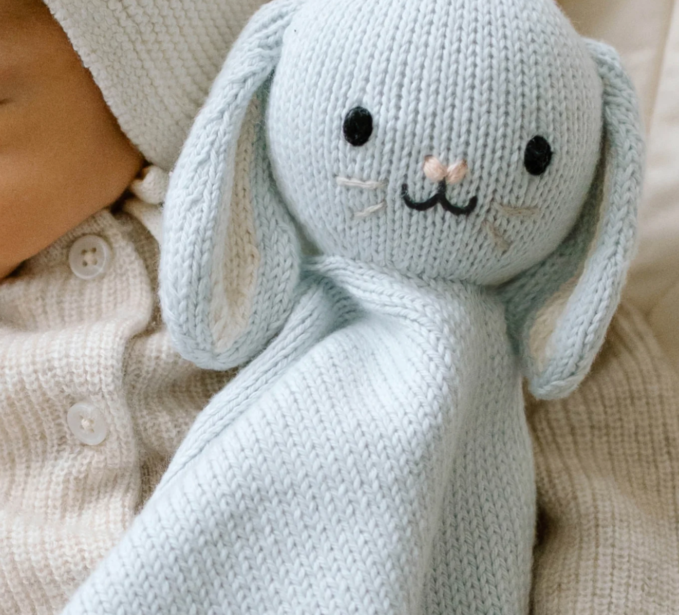 Baby Bunny Lovey | Baby Blue