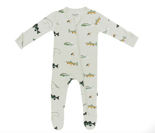Zippered Footie | Fishing
