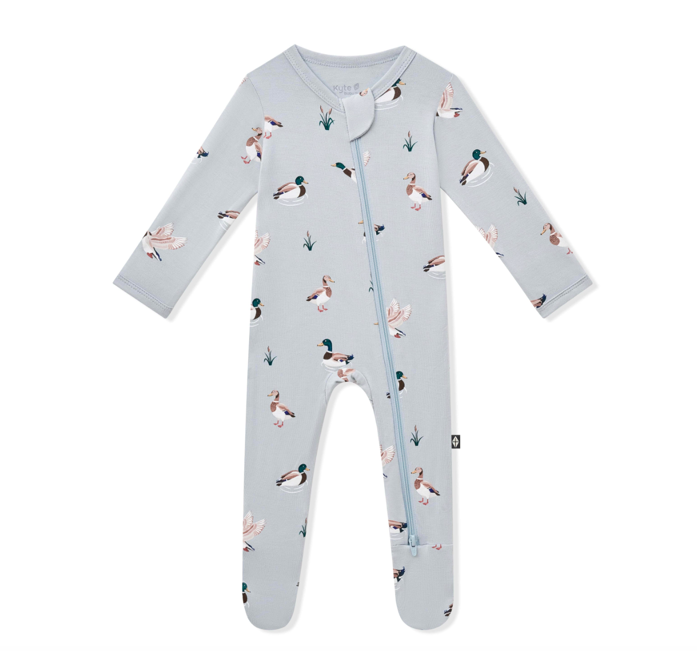 Zippered Footie | Mallard Duck