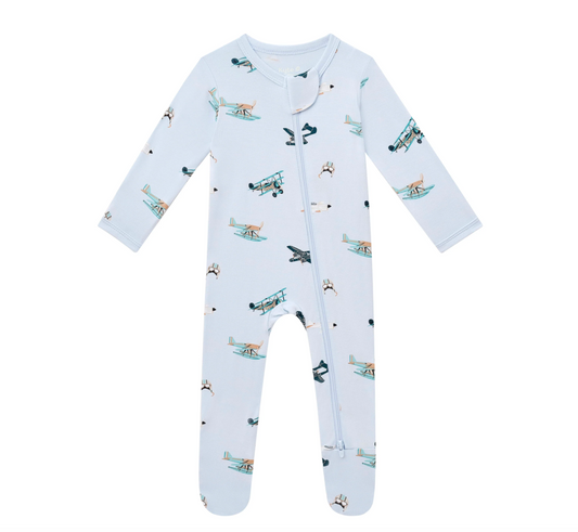 Zippered Footie | Take Off